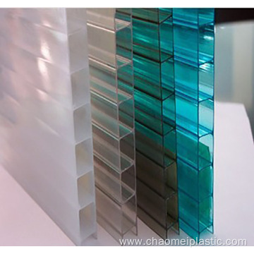 polycarbonate crystal hollow sheet
